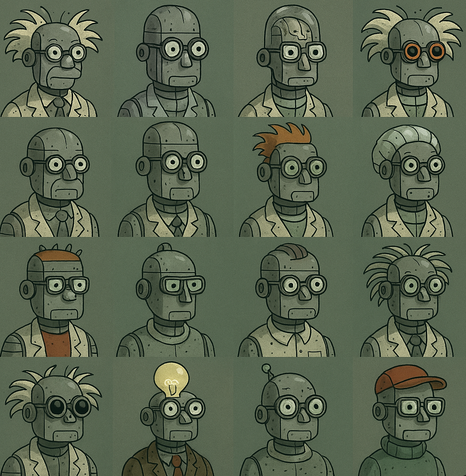 BioKEA Team / Robot Faces Placeholder